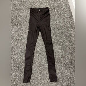 Fashion Nova Dark Brown Skinny Jeans